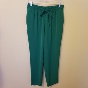 DKNYC Kelly Green Drawstring Pants